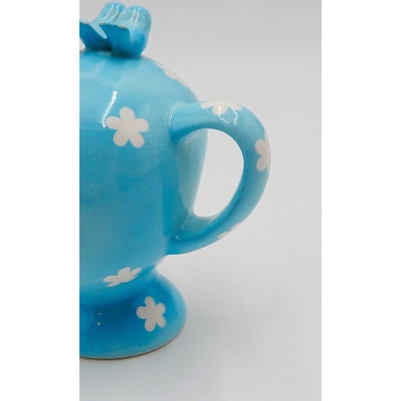 Napco Miss Cutie Pie Blue Salt & Pepper Shakers #43510/BL Vintage - Picture 14 of 14